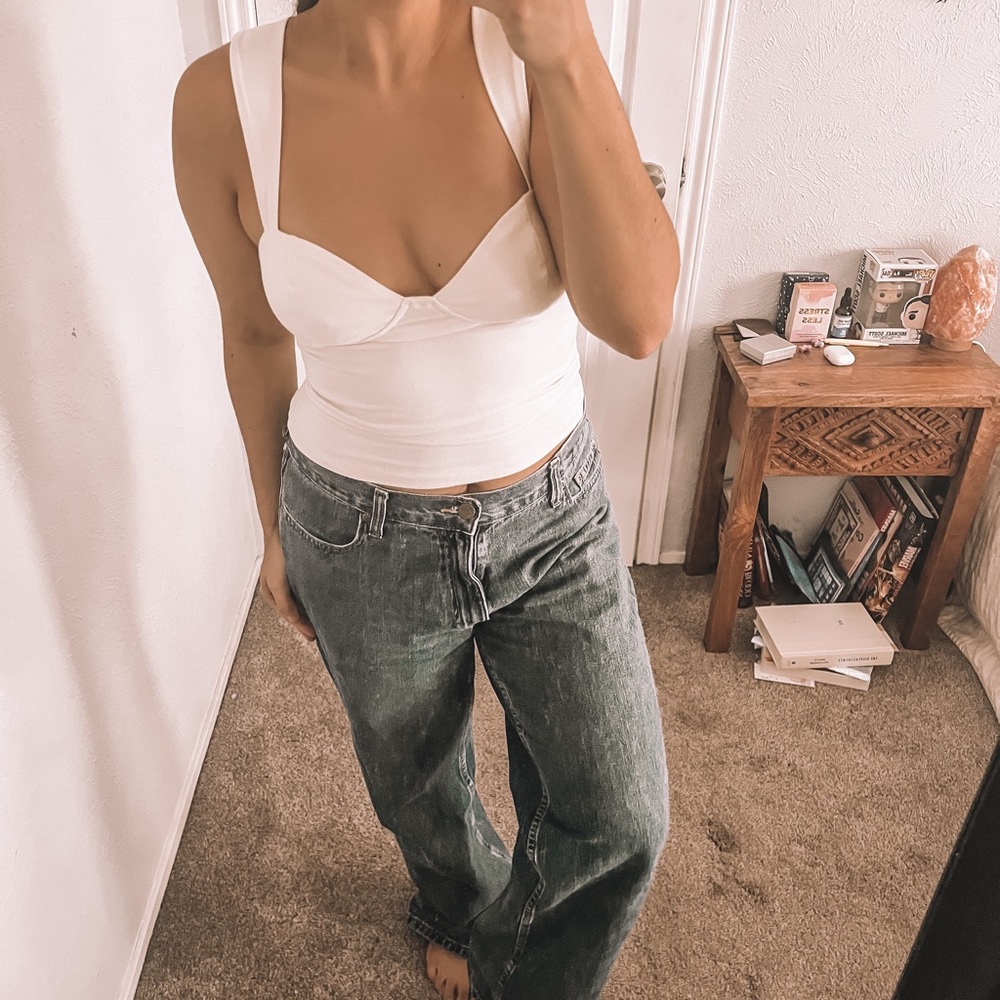 Reformation Adeline knit tank